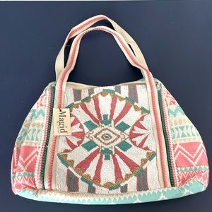 Gorgeous beaded tote bag